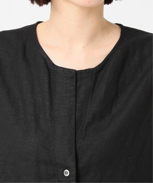 JOURNAL STANDARD（ジャーナルスタンダード）の「レーヨンアサノーカラーブラウス◆2（シャツ/ブラウス・レディース・ブラック/ライトグレー/ホワイト/サックスブルー/カーキ/ブラック系その他・FREE）」の15枚目の写真