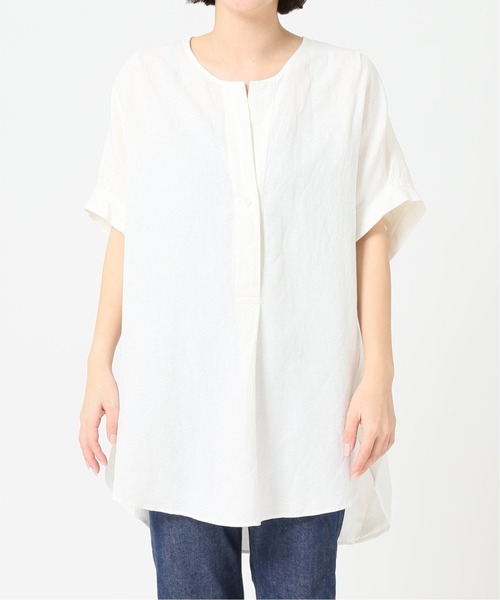 JOURNAL STANDARD（ジャーナルスタンダード）の「レーヨンアサノーカラーブラウス◆2（シャツ/ブラウス・レディース・ブラック/ライトグレー/ホワイト/サックスブルー/カーキ/ブラック系その他・FREE）」の10枚目の写真