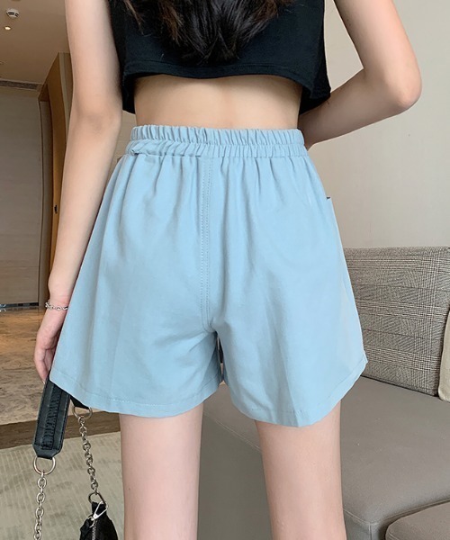 Mayree（メイリー）の「【Mayree】ワイドAラインチノショートパンツ 2021SS（チノパンツ・レディース・ホワイト/ブラック/ブラウン/ピンク/イエロー/ブルー・FREE）」の22枚目の写真