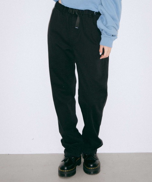 X-girl（エックスガール）の「EASY PANTS（その他パンツ・レディース・ホワイト/ブラック/パープル/オレンジ・S/M/XS/X-SMALL/MEDIUM/L）」の3枚目の写真