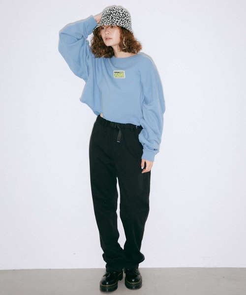 X-girl（エックスガール）の「EASY PANTS（その他パンツ・レディース・ホワイト/ブラック/パープル/オレンジ・S/M/XS/X-SMALL/MEDIUM/L）」の18枚目の写真