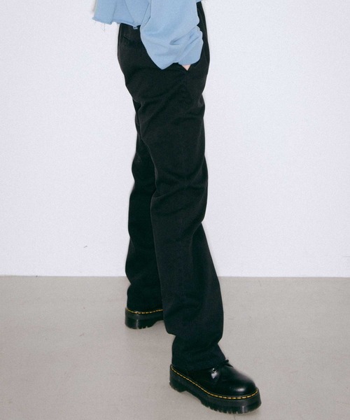 X-girl（エックスガール）の「EASY PANTS（その他パンツ・レディース・ホワイト/ブラック/パープル/オレンジ・S/M/XS/X-SMALL/MEDIUM/L）」の5枚目の写真