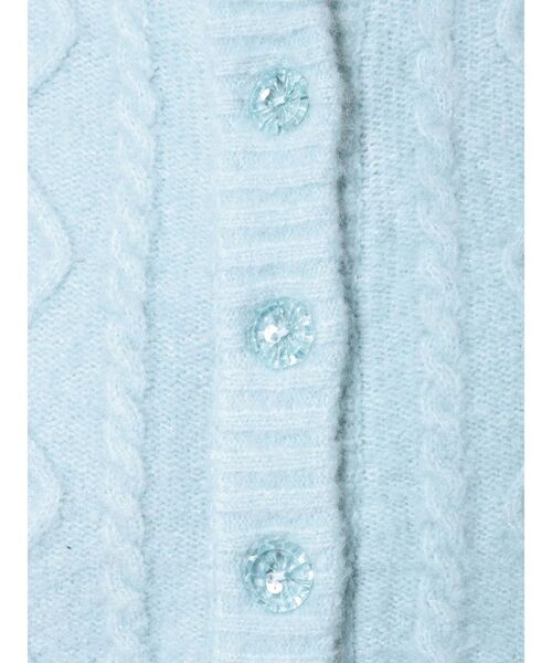 jouetie（ジュエティ）の「2WAYケーブル ニット カーディガン（カーディガン/ボレロ・レディース・ライトブルー/ブラック/アイボリー/ピンク/パープル/ブラウン・MEDIUM）」の20枚目の写真