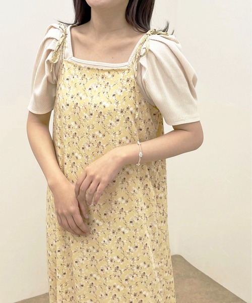 apres jour clair（アプレジュールクレア）の「【apres jour clair】アソートキャミワンピース【ZOZOTOWN限定アイテム】（ワンピース・レディース・アイボリー/ブルー系その他/イエロー系その他/その他・X-LARGE/フリー）」の3枚目の写真