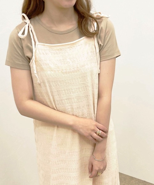 apres jour clair（アプレジュールクレア）の「【apres jour clair】アソートキャミワンピース【ZOZOTOWN限定アイテム】（ワンピース・レディース・アイボリー/ブルー系その他/イエロー系その他/その他・X-LARGE/フリー）」の5枚目の写真