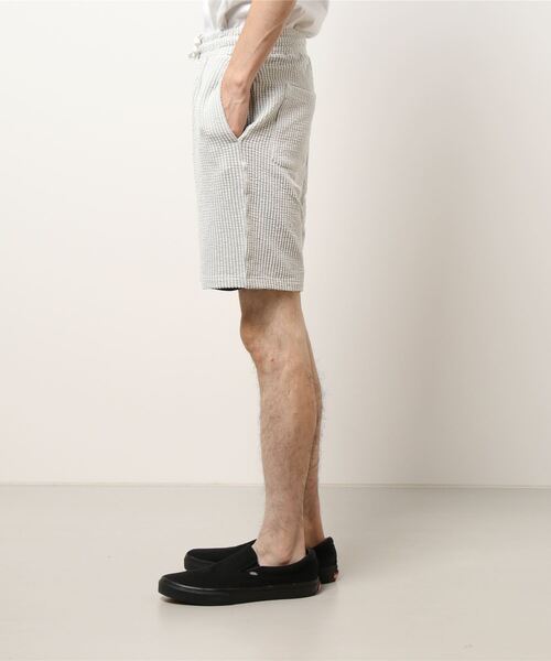 VIBGYOR(ヴィブジョー)の「【VIBGYOR BY AS】カットサッカーショーツ(BI)(チノパンツ・メンズ・グレー系その他/ネイビー/ブラック/ブルー系その他/ベージュ系その他・MEDIUM/LARGE)」の6枚目の写真