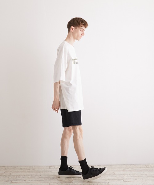 VIBGYOR(ヴィブジョー)の「【VIBGYOR BY AS】カットサッカーショーツ(BI)(チノパンツ・メンズ・グレー系その他/ネイビー/ブラック/ブルー系その他/ベージュ系その他・MEDIUM/LARGE)」の21枚目の写真
