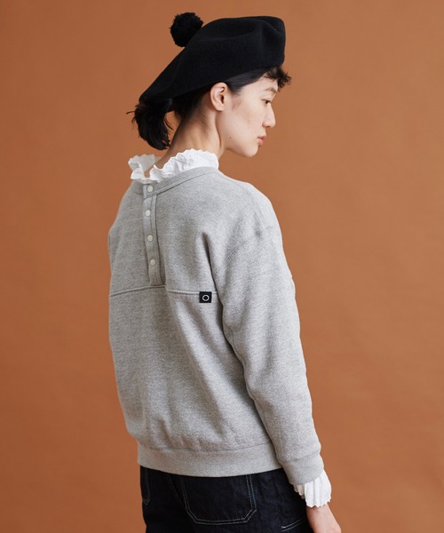 Malle(マル)の「△Malle 30/8裏毛トレーナー(スウェット・レディース・トップグレー/キナリ・FREE)」の19枚目の写真