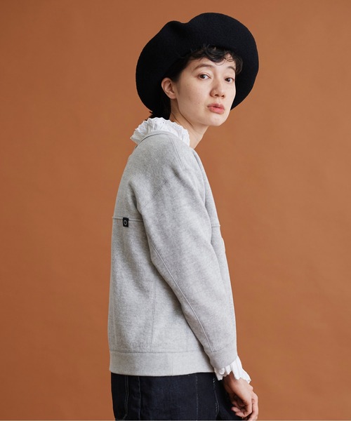 Malle(マル)の「△Malle 30/8裏毛トレーナー(スウェット・レディース・トップグレー/キナリ・FREE)」の20枚目の写真