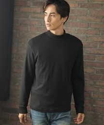 UNION STATION | 【ストレッチスムース】モックネックロンT(Tシャツ/カットソー)