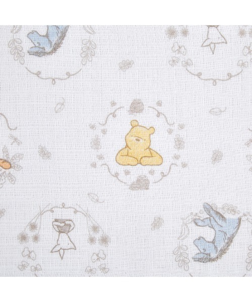 aden + anais essentials（エイデンアンドアネイエッセンシャルズ）の「スナップビブ 3枚入り｜ディズニーベビーコレクション（スタイ/よだれかけ・キッズ・ホワイト×イエロー・FREE）」の4枚目の写真