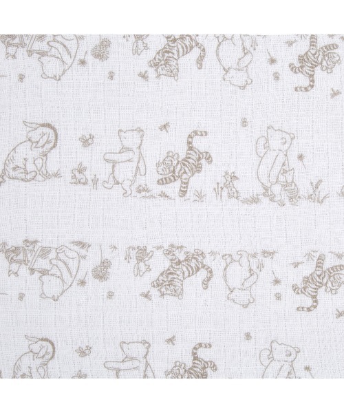 aden + anais essentials（エイデンアンドアネイエッセンシャルズ）の「スナップビブ 3枚入り｜ディズニーベビーコレクション（スタイ/よだれかけ・キッズ・ホワイト×イエロー・FREE）」の2枚目の写真