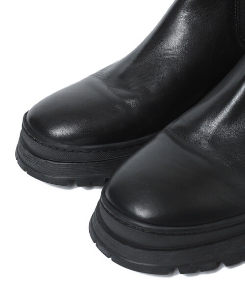 BEAMS（ビームス）の「BEAMS / チャンキー サイドゴア ブーツ（ブーツ・メンズ・ブラック・44/40/41/42/43）」の2枚目の写真