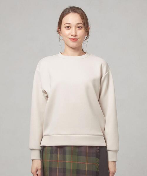 closet story（クローゼットストーリー）の「＜closet story（クローゼットストーリー）＞ダンボールニット クルーネック プルオーバー（Tシャツ/カットソー・レディース・ナチュラル/ピンク・FREE）」の12枚目の写真