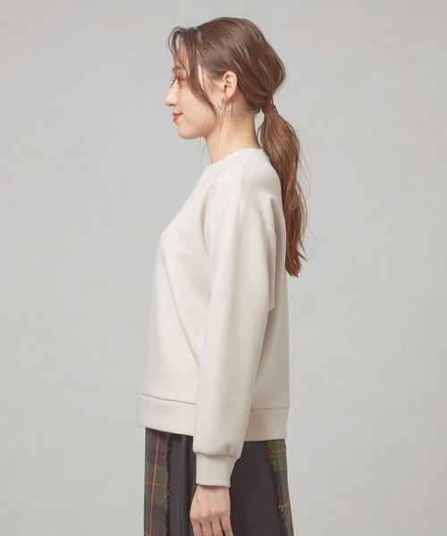 closet story（クローゼットストーリー）の「＜closet story（クローゼットストーリー）＞ダンボールニット クルーネック プルオーバー（Tシャツ/カットソー・レディース・ナチュラル/ピンク・FREE）」の3枚目の写真