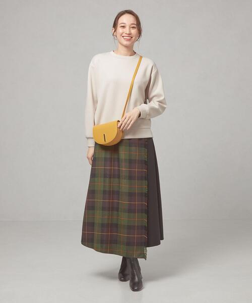 closet story（クローゼットストーリー）の「＜closet story（クローゼットストーリー）＞ダンボールニット クルーネック プルオーバー（Tシャツ/カットソー・レディース・ナチュラル/ピンク・FREE）」の4枚目の写真