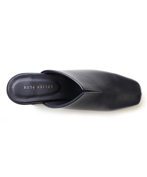 AmiAmi（アミアミ）の「【インスタグラマー＠kaochang_luuコラボ】スクエアトゥVカットミュール（サンダル・レディース・ブラック/ブラウン/グリーン/アイボリー/イエロー・L/LL/M/S）」の19枚目の写真