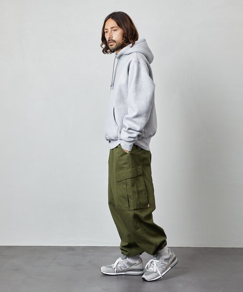 CAMBER(キャンバー)の「CAMBER/キャンバー CROSSKNIT PULLOVER PK/クロスニット プルオーバーパーカー(パーカー・メンズ・オフホワイト/グリーン/ブラック/ネイビー/グレー・MEDIUM/X-LARGE/LARGE)」の7枚目の写真