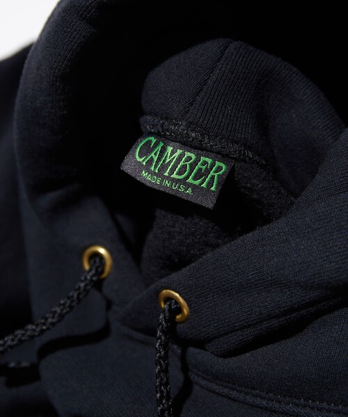 CAMBER(キャンバー)の「CAMBER/キャンバー CROSSKNIT PULLOVER PK/クロスニット プルオーバーパーカー(パーカー・メンズ・オフホワイト/グリーン/ブラック/ネイビー/グレー・MEDIUM/X-LARGE/LARGE)」の15枚目の写真