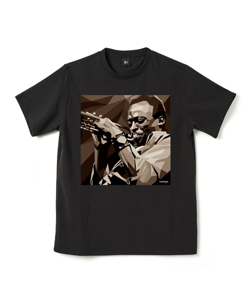 5351 POUR LES HOMMES（ゴーサンゴーイチプールオム）の「【5/】Jazz Composition ショートスリーブ Tシャツ（Tシャツ/カットソー・メンズ・ブラウン/ホワイト/ブラック・XL/M/L）」の4枚目の写真