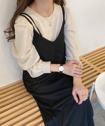 JUNOAH | バルーンスリーブブラウス(シャツ/ブラウス)