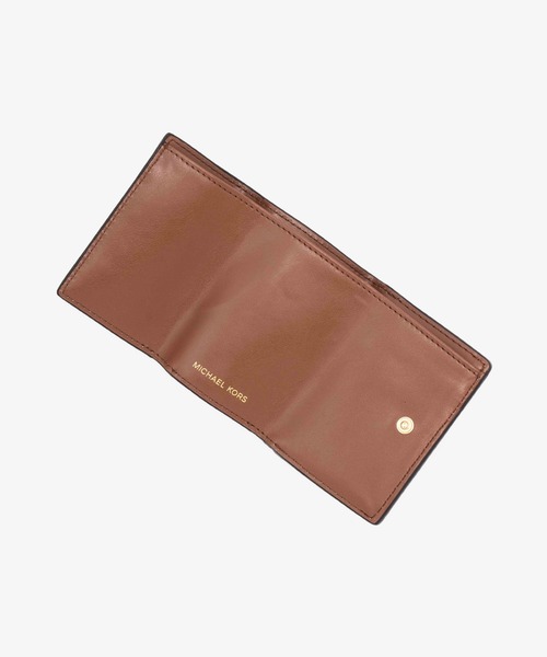 新品未使用 マイケルコース 長財布 ブラウン シグネチャー フラップ レザー 楽天市場】マイケルコース 財布 三つ折り モノグラム MICHAEL
