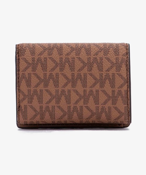 新品未使用 マイケルコース 長財布 ブラウン シグネチャー フラップ レザー MICHAEL KORS（マイケルコース）の「JET SET CHARM トライ