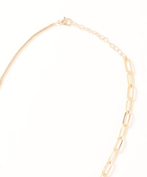 juweel（ユウェル）の「juweel メタルチェーン×コインネックレス（ネックレス・レディース・シルバー/ゴールド・FREE）」の6枚目の写真