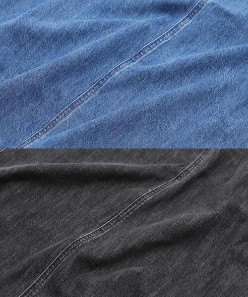 coen（コーエン）の「■プレミアムデニムコレクション■バックフレアロングデニムスカート（スカート・レディース・ダークグレー/コバルトブルー・MEDIUM/LARGE）」の12枚目の写真