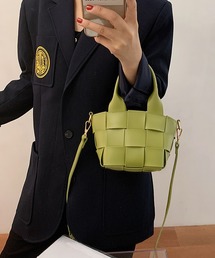 編み込み2WAYミニバッグ【ZOZOTOWN限定】