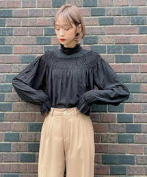 Voyage titty&Co.PETIT | 【Voyage titty&Co.】ドッキングタートルブラウス(シャツ/ブラウス)