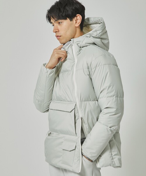 「A + TOKYO」 ダウンジャケット 1 オフホワイト レディース