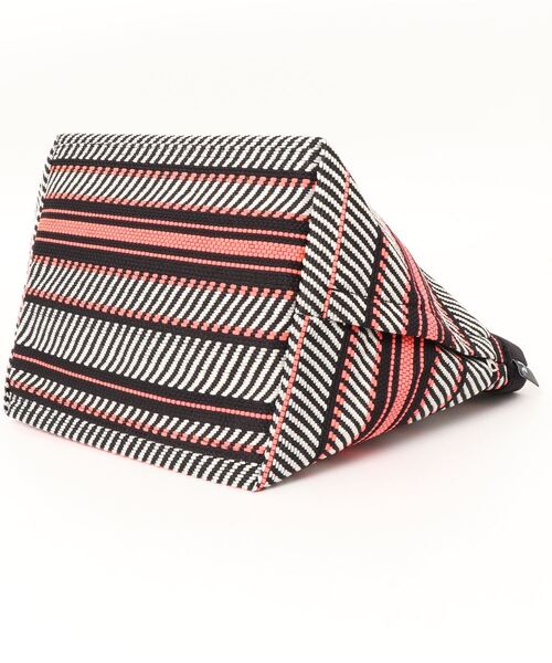 ROOTOTE（ルートート）の「ルートート/幾何学柄 トートバッグ LT.デリ.パターンファブリック-E（トートバッグ・レディース・ベージュ/ピンク/ブラック・FREE）」の4枚目の写真