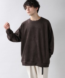 RAGEBLUE | カットスウェード/ストレッチクルー/214699(スウェット)