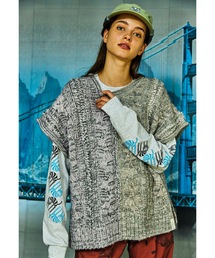 AlexanderLeeChang | BIG KNIT VEST(ニット/セーター)