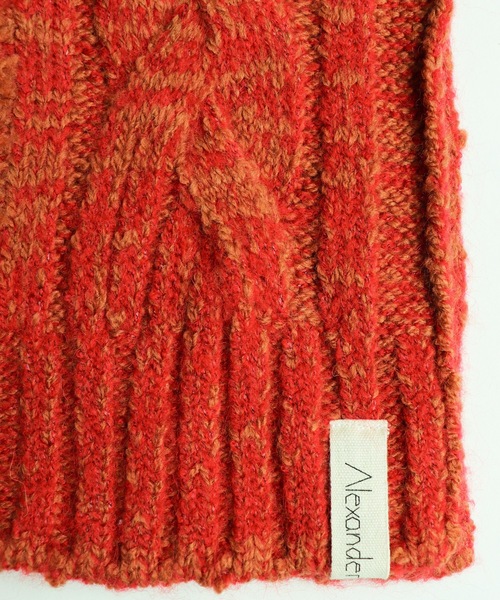 AlexanderLeeChang（アレキサンダーリーチャン）の「BIG KNIT VEST（ニット/セーター・メンズ・ブラック/グレー/バーガンディー・2/3）」の5枚目の写真