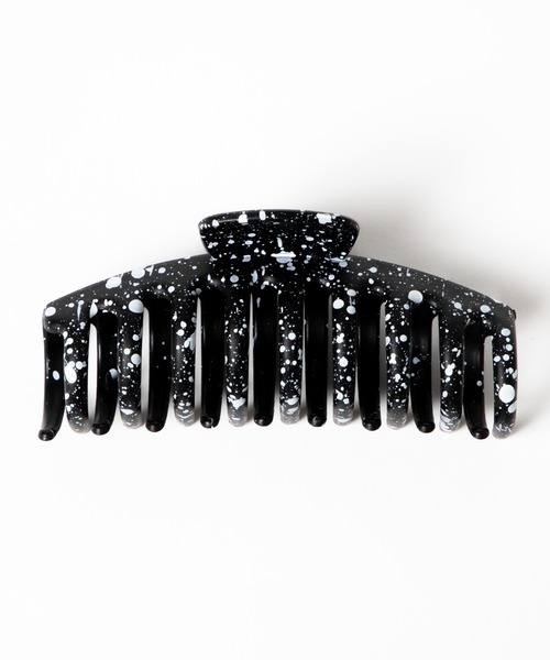 WEGO(ウィゴー)の「WEGO/マーブルバンスクリップ(バレッタ/ヘアクリップ・レディース・ホワイト系その他/ブラック系その他・FREE)」の6枚目の写真