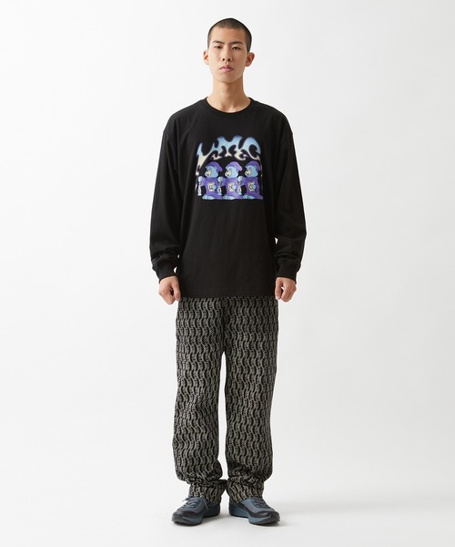 LMCの「【LMC】THREE BEARS LONG SLV TEE / エルエムシー スリーベアーズ グラフィック ロングスリーブ Tシャツ(Tシャツ/カットソー・メンズ・ホワイト/ブラック・SMALL/LARGE/X-LARGE/MEDIUM)」の14枚目の写真