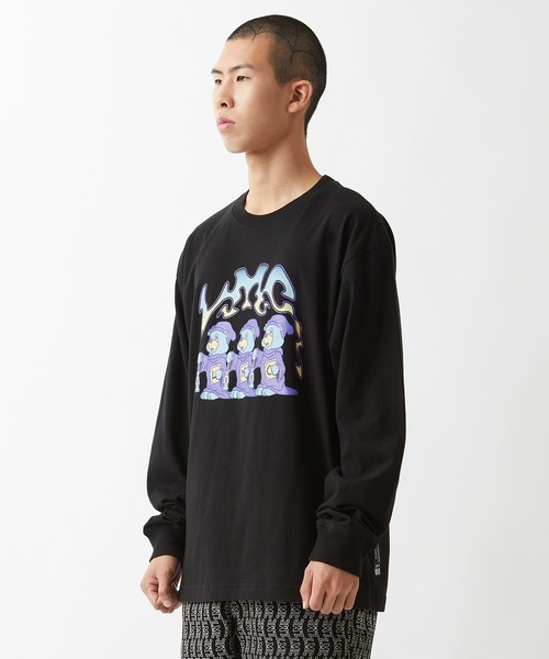 LMCの「【LMC】THREE BEARS LONG SLV TEE / エルエムシー スリーベアーズ グラフィック ロングスリーブ Tシャツ(Tシャツ/カットソー・メンズ・ホワイト/ブラック・SMALL/LARGE/X-LARGE/MEDIUM)」の12枚目の写真