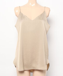 サテンキャミソール