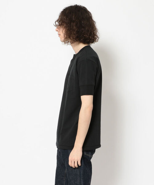 Uncut Bound（アンカットバウンド）の「STANDARD HENRY POCKET T-SHIRTS（Tシャツ/カットソー・メンズ・ホワイト・X-LARGE）」の4枚目の写真