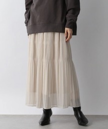 LOWRYS FARM | シャーリングプリーツスカート　254880(スカート)