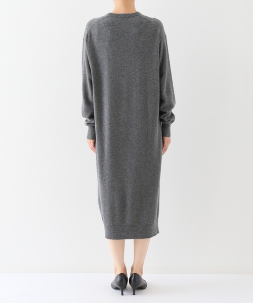 Deuxieme Classe（ドゥーズィエムクラス）の「Basic Cashmere ドレス（ワンピース・レディース・チャコールグレー・FREE）」の7枚目の写真
