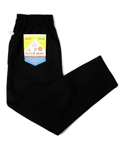 COOKMAN(クックマン)の「Cookman クックマン シェフパンツ イージーパンツ Duck Canvas Black ダック キャンバス ブラック(その他パンツ・メンズ・ブラック・SMALL/MEDIUM/LARGE)」の1枚目の写真