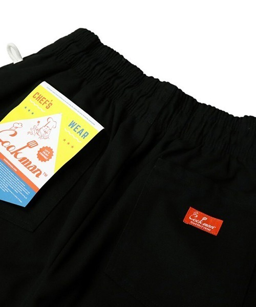 COOKMAN(クックマン)の「Cookman クックマン シェフパンツ イージーパンツ Duck Canvas Black ダック キャンバス ブラック(その他パンツ・メンズ・ブラック・SMALL/MEDIUM/LARGE)」の5枚目の写真