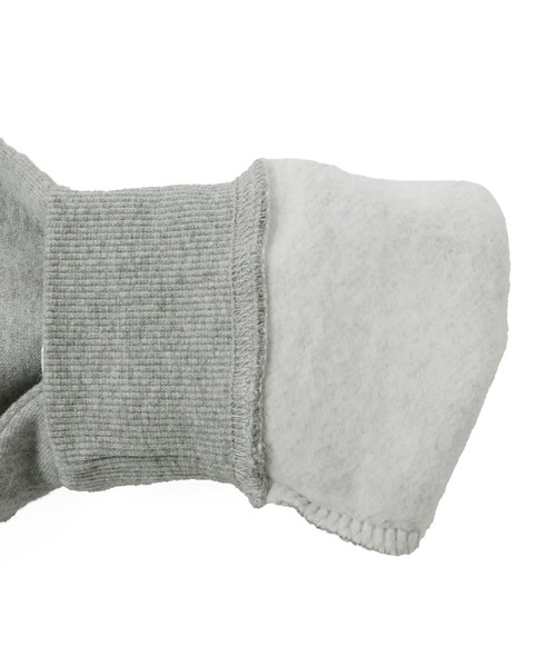 GLAZOS(グラソス)の「裏起毛・ドロップショルダーサイドスリットバックプリントパーカー(パーカー・キッズ・ブラック/グレー/ライトグリーン/ライトベージュ・130cm/140cm/150cm/160cm/170cm)」の11枚目の写真