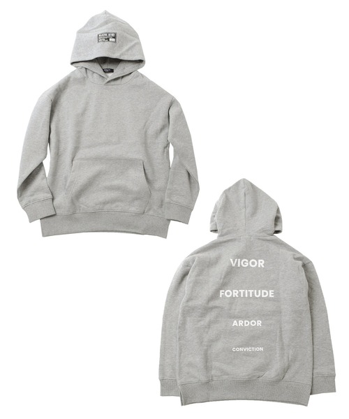 GLAZOS(グラソス)の「裏起毛・ドロップショルダーサイドスリットバックプリントパーカー(パーカー・キッズ・ブラック/グレー/ライトグリーン/ライトベージュ・130cm/140cm/150cm/160cm/170cm)」の21枚目の写真