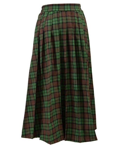 PUNYUS（プニュズ）の「チェック柄プリーツスカート（スカート・レディース・グリーン/イエロー/レッド/パープル・2/1/4/3）」の21枚目の写真