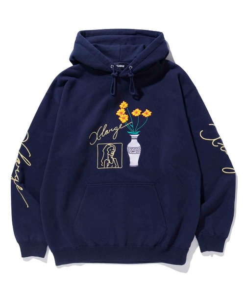 XLARGE（エクストララージ）の「FLOWER VASE PULLOVER HOODED SWEAT（パーカー・メンズ・ホワイト/ブラック/ネイビー・S/M/L/XL）」の10枚目の写真