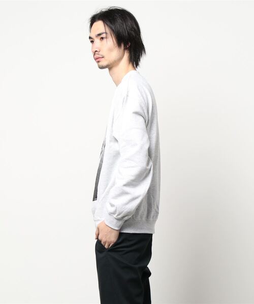 GILDAN(ギルダン)の「【GILDAN】M.C.ESCHER CREW SWEAT【W】【it】【UT13】(スウェット・メンズ・ブラック/グレー・LARGE/MEDIUM)」の3枚目の写真
